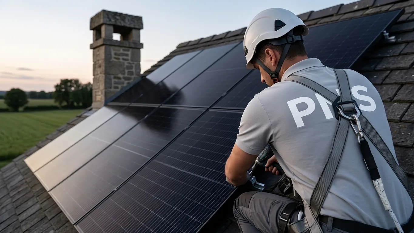 Installation de panneaux solaires Installation de panneaux solaires